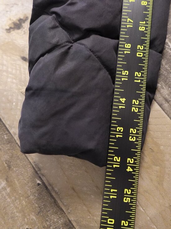 The North Face Miss Metro Parka Women’s Medium Black 550 Down Hooded Long - Picture 9 of 16